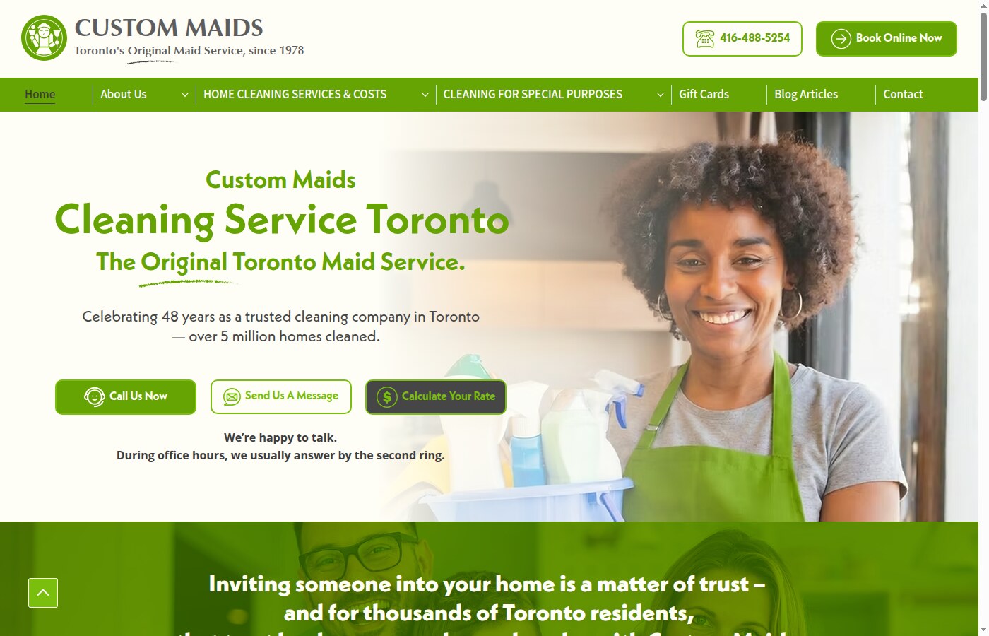 Custom Maids Toronto