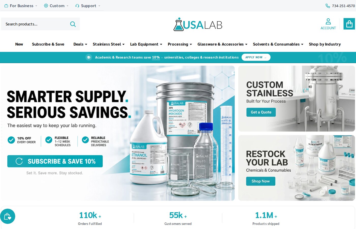 USA Lab — laboratory equipment store