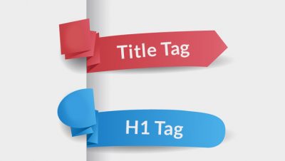 Difference between title tag and h1 tag c