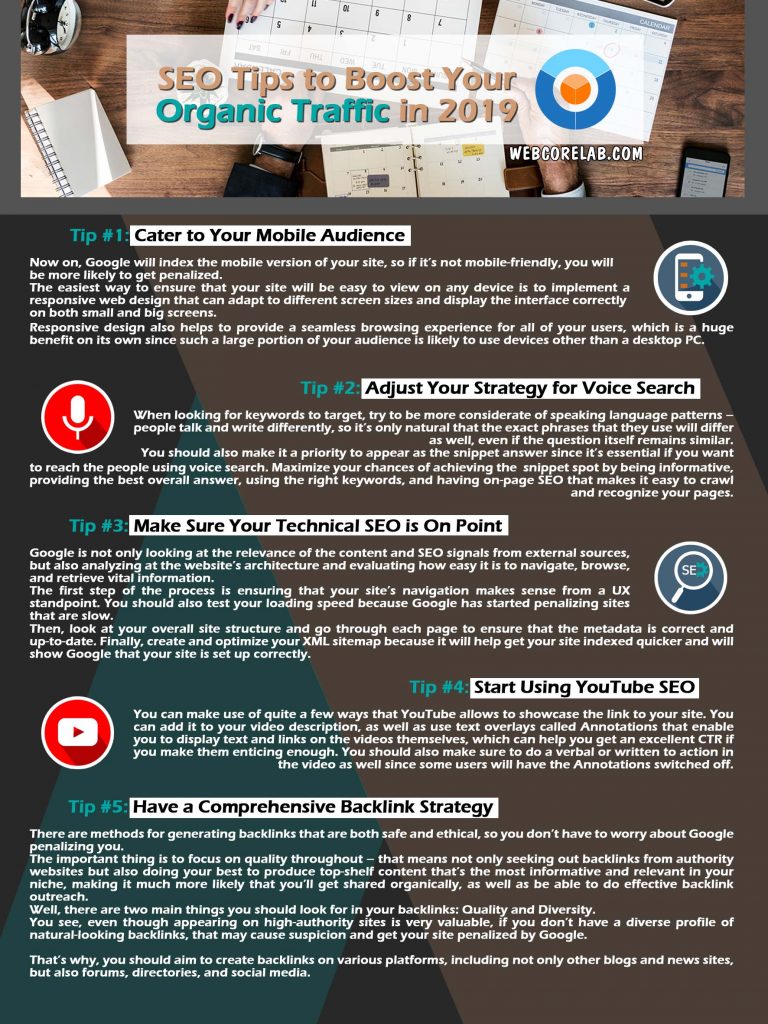 Tips to boost organic traffic for every SEO company
